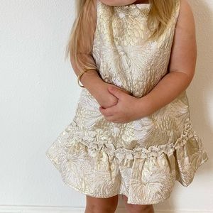 Lilly gold dress🤍